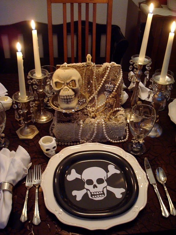 Идеии декора пиратской вечеринки 