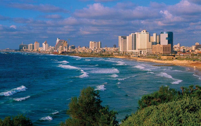 побережье в израиле