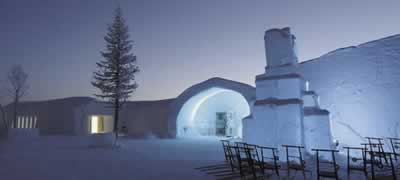 Ice Hotel (Швеция): 6000 квадратных футов льда и снега