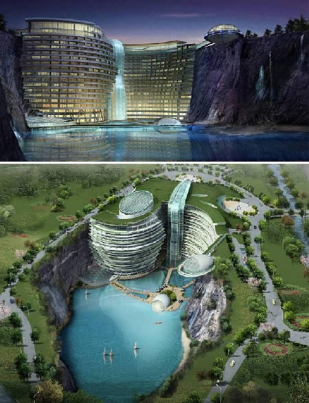 Waterworld Hotel (Китай): удивительный аква-отель 