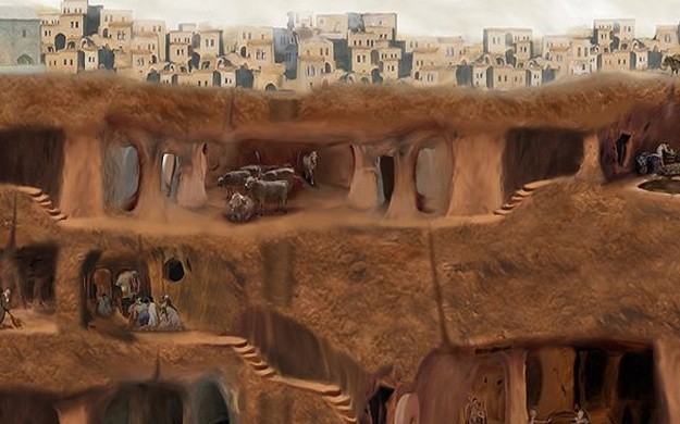 В Турции обнаружен 5,000-летний подземный город
